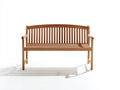 Bancos de jardín de madera 155x58x90 cm - marrón - estilo clásico para exterior